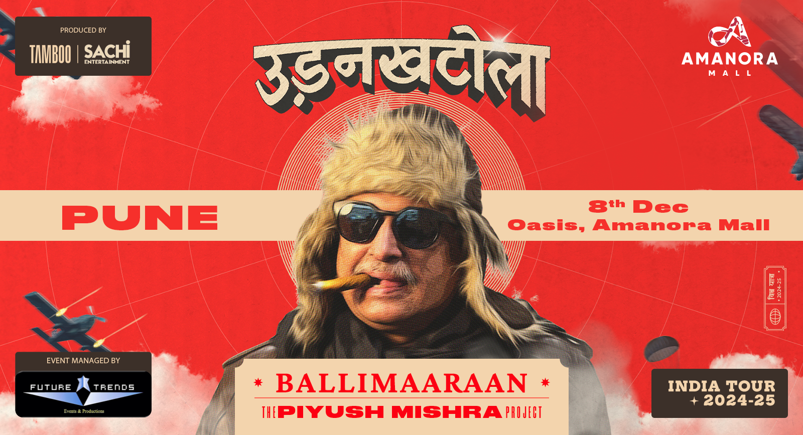 Piyush Mishra - UdanKhatola Tour